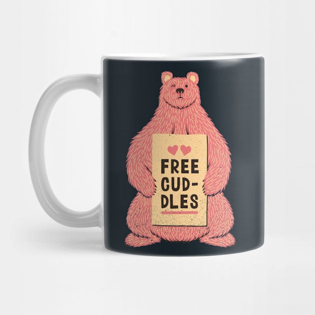 Cute Bear Free Cuddles Pink by Tobe_Fonseca